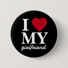 Valentines day I Kärlek Min flickvän | Boykompis Knapp