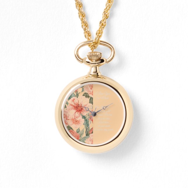 Valentines Day, I Love You So Much, Love Poem Watc Armbandsur (Framsida)