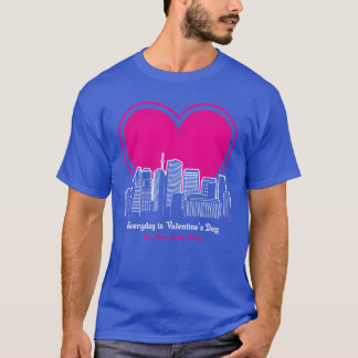 Valentines Day in Houston City gift T Shirt