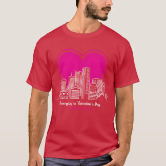 Valentines Day in Phoeni City retro T Shirt