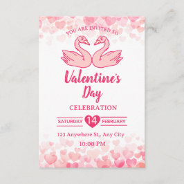  Valentine's Day Invitation Card Inbjudningar