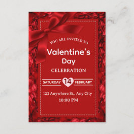 Valentine's Day Invitation Card Inbjudningar