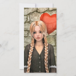 Valentines day julkort