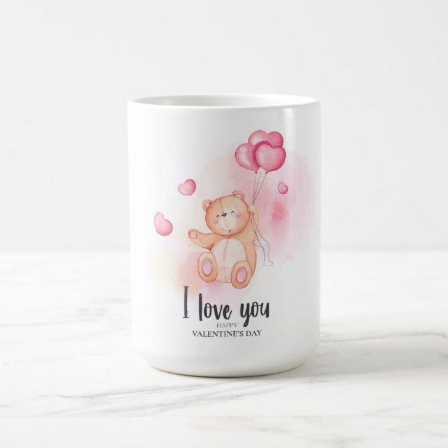 Valentines day-kaffe Mugg (Center)