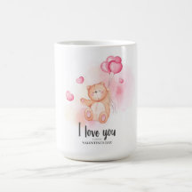 Valentines day-kaffe Mugg