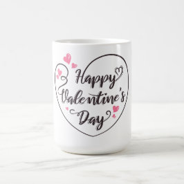 Valentines day-kaffe Mugg