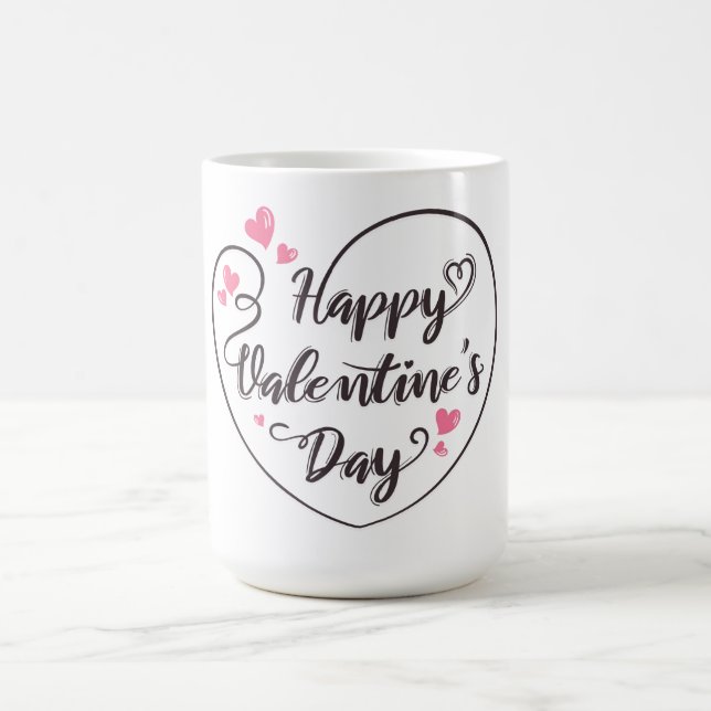 Valentines day-kaffe Mugg (Center)
