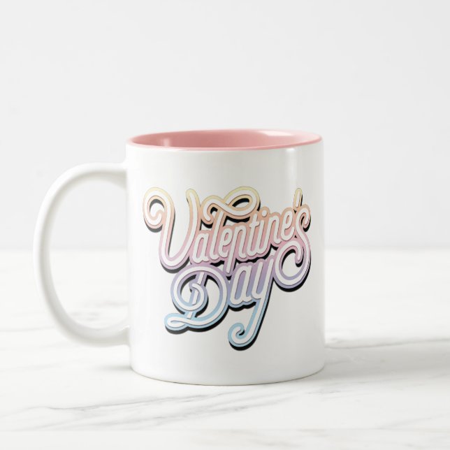Valentines day-kaffe Mugg (Vänster)