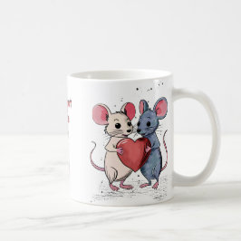 Valentines day kaffemugg