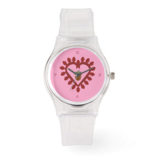 Valentines day Kärlek Heart Acorn Armbandsur