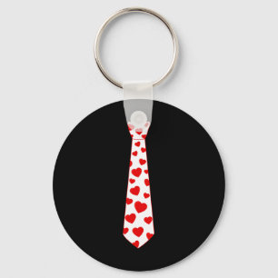 Valentines day Kärlek Hearts Tie Cute Boys Girls K Nyckelring