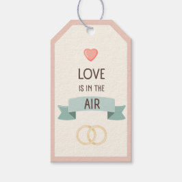 Valentines day - Kärlek ligger i luft Presentetikett