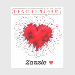 VALENTINES DAY KLISTERMÄRKEN