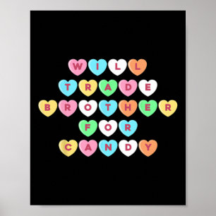 Valentines day kommer att vara handelspartner för poster