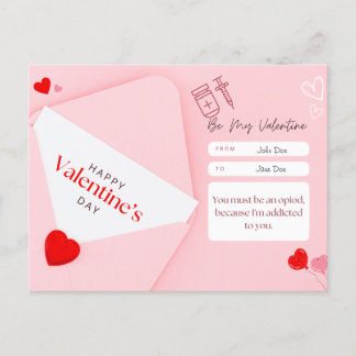 Valentines day-kort - farmakologi Thyssen 2 Helg Vykort