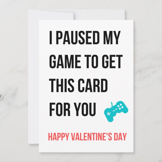 Valentines day-kort för henne julkort (Framsida)