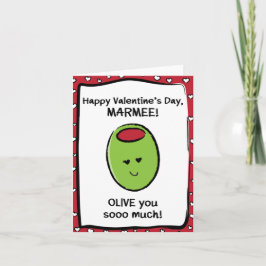 Valentines day-kort för Marmee Kort