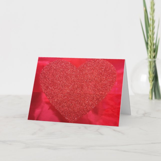 Valentines day-kort helgkort (Framsida)