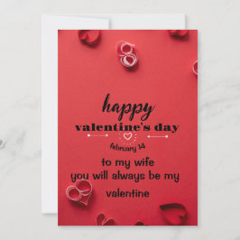 Valentines day-kort inbjudningar