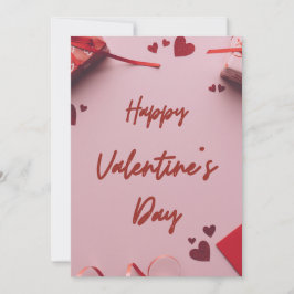 Valentines day-kort inbjudningar