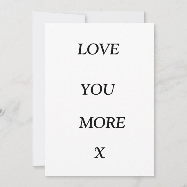 Valentines day-kort julkort (Framsida)