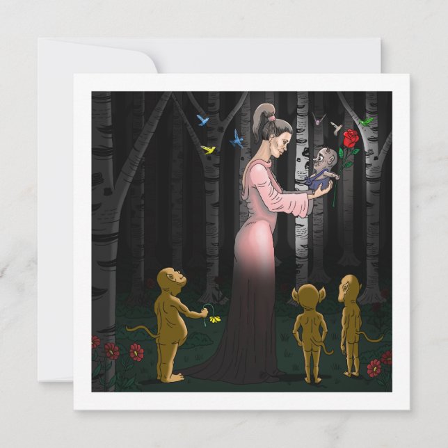 Valentines day-kort kort (Framsida)