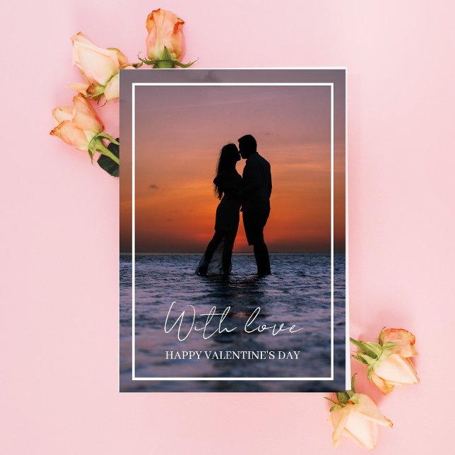 Valentines day-kort - med Kärlek Inbjudan (Skapare uppladdad)