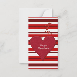 Valentines day-kort som ska delas ut till för barn anteckningskort