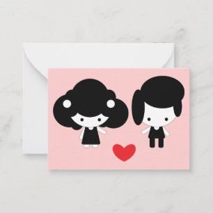 Valentines day-kort som ska delas ut till för barn anteckningskort