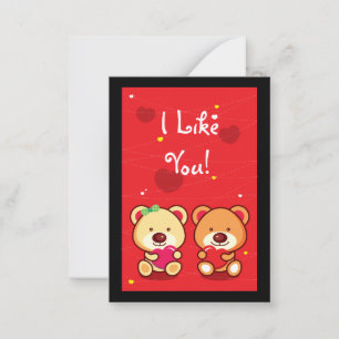 Valentines day-kort som ska delas ut till för barn anteckningskort