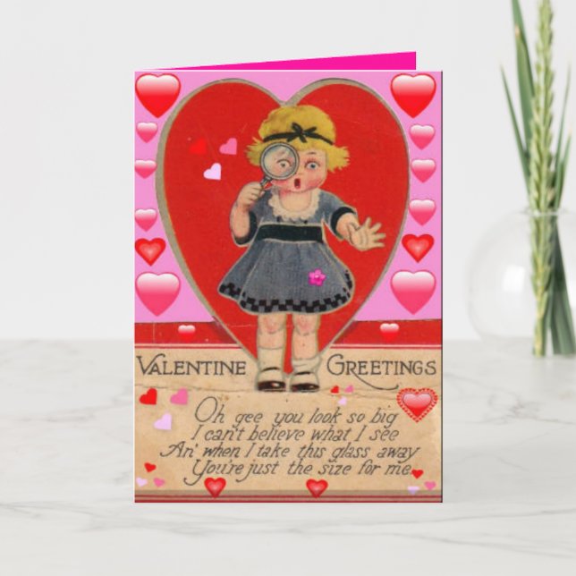 VALENTINES DAY-KORT - VALENTINESER - KÄRLEK HELGKORT (Framsida)