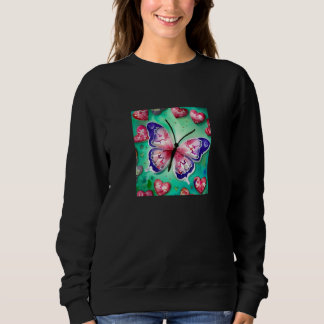 Valentine's Day Love Heart Butterfly Girlfriend Fi T Shirt