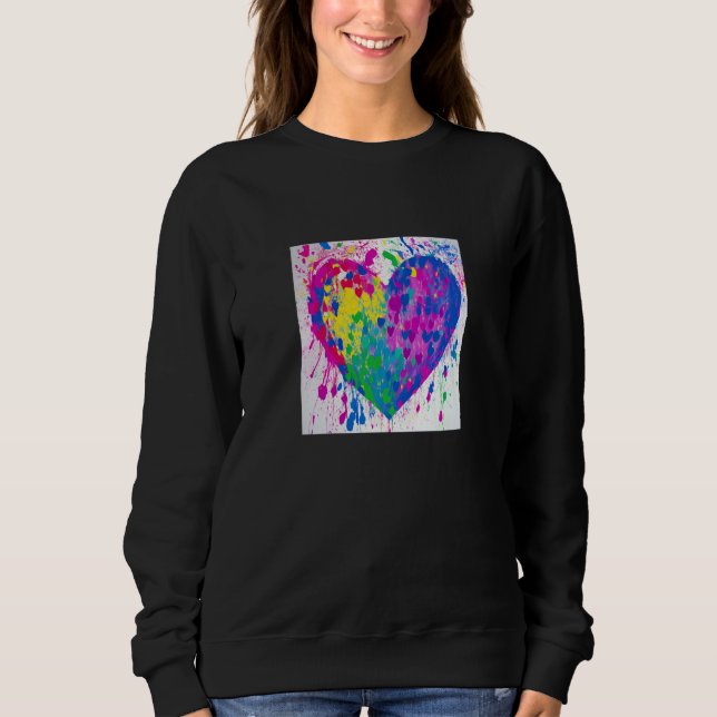 Valentine's Day Love Heart Girlfriend Fiancée Wife T Shirt (Framsida)