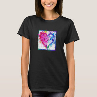 Valentine's Day Love Heart Girlfriend Fiancée Wife T Shirt