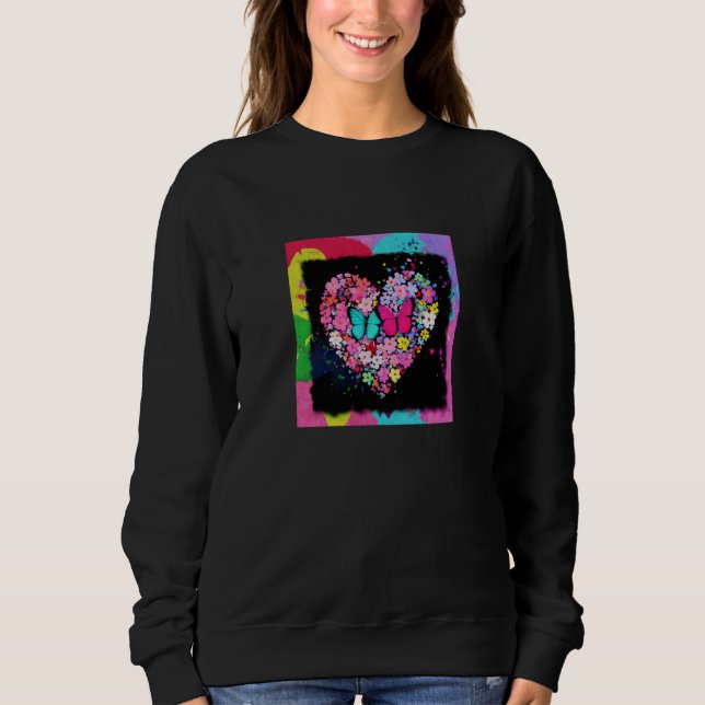 Valentine's Day Love Heart Girlfriend Fiancée Wife T Shirt (Framsida)