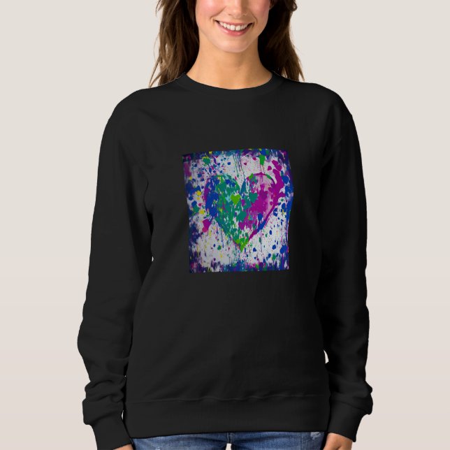 Valentine's Day Love Heart Girlfriend Fiancée Wife T Shirt (Framsida)