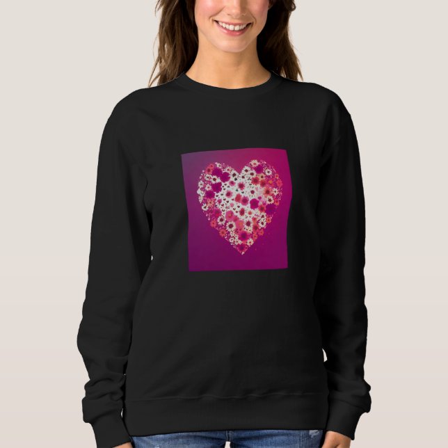 Valentine's Day Love Heart Girlfriend Fiancée Wife T Shirt (Framsida)