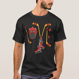 Valentines Day Love Ice Hockey Sports Goalie Men B T Shirt
