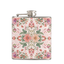 Valentine's Day, Lovely Pink Flowers Pattern  Fickplunta