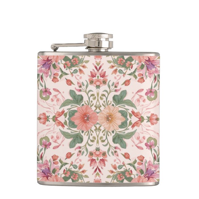 Valentine's Day, Lovely Pink Flowers Pattern  Fickplunta (Framsidan)