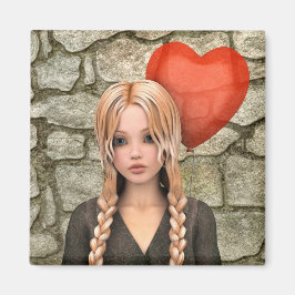 Valentines day magnet