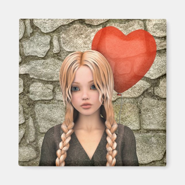 Valentines day magnet (Framsidan)
