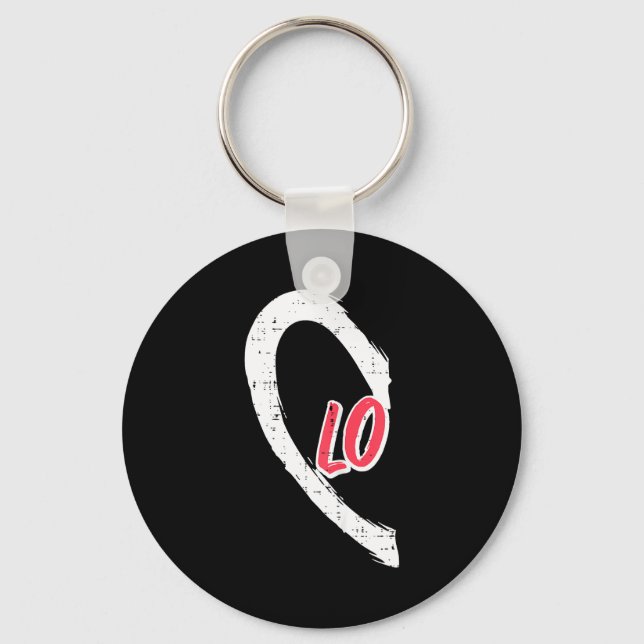 Valentines Day Matching Love Lo Heart Cute Couple  Nyckelring (Framsida)