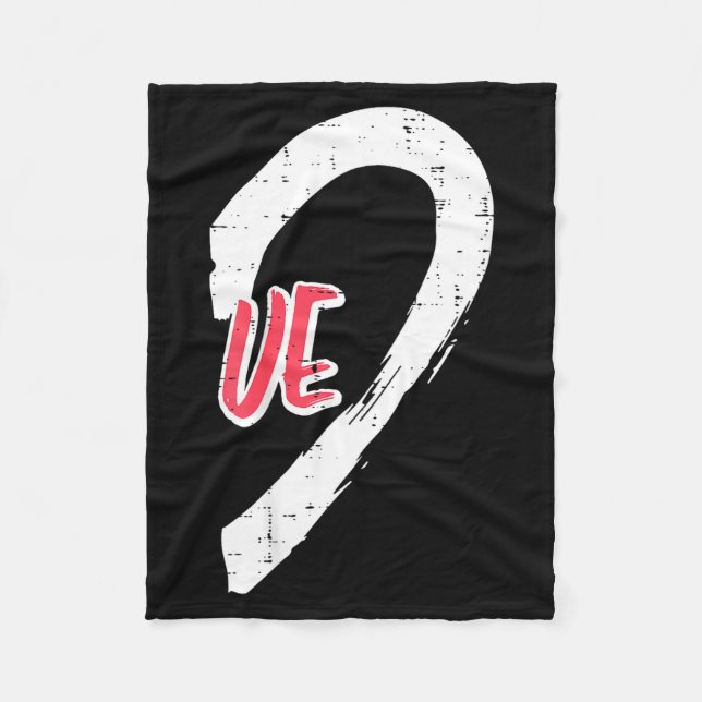 Valentines Day Matching Love Ve Heart Cute Couple  Fleecefilt (Framsidan)