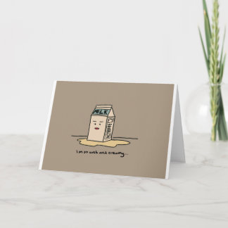 VALENTINES DAY - MJÖLK HELGKORT