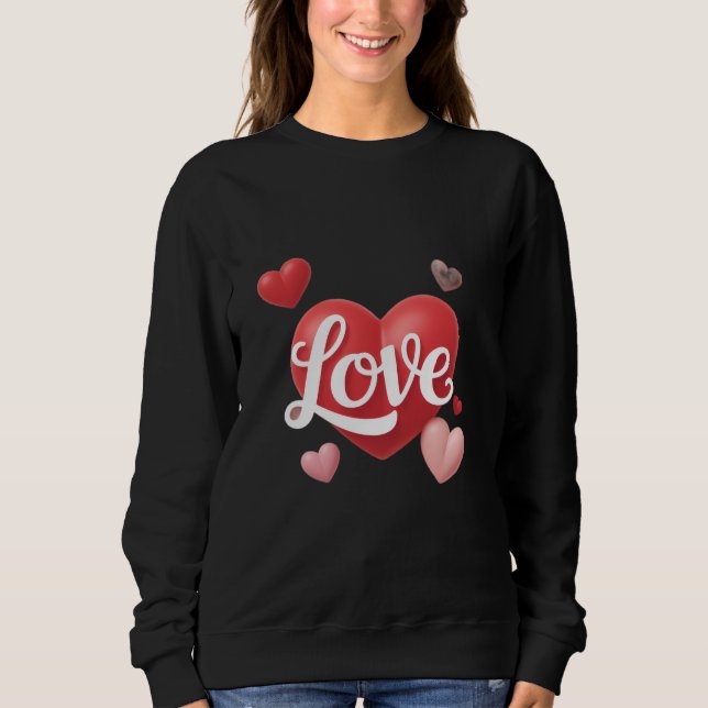 valentines day modern valentines romantic design  t shirt (Framsida)