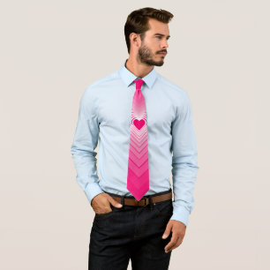 Valentines day Neck Tie Hearts - Rosa Slips