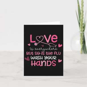 Valentines day Nurse Women Manar Apparel Co. Kärle Kort