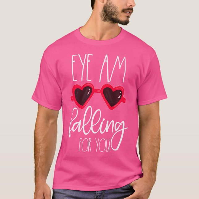 Valentines day Optometrist Gift för Opcian Öga T Shirt (Framsida)