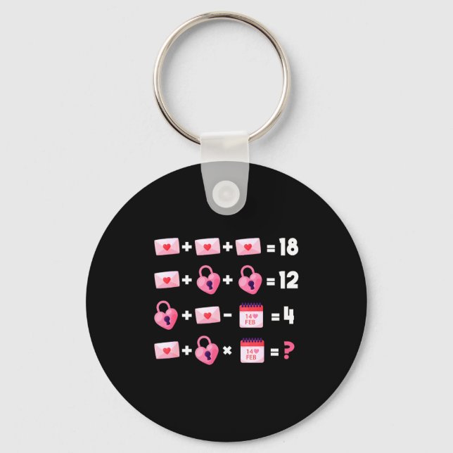 Valentines Day Order Of Operations Valentines Math Nyckelring (Framsida)